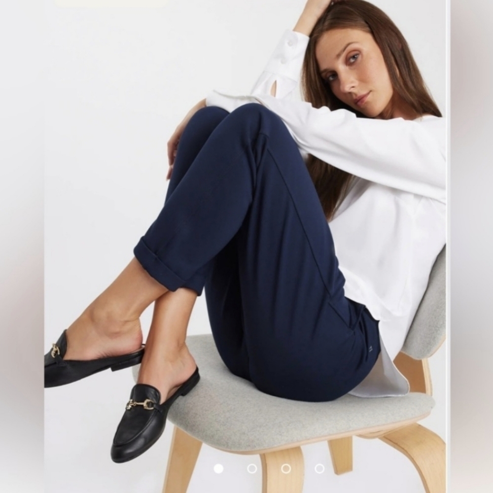 Kit and Ace pants navy blue women's 12 grey